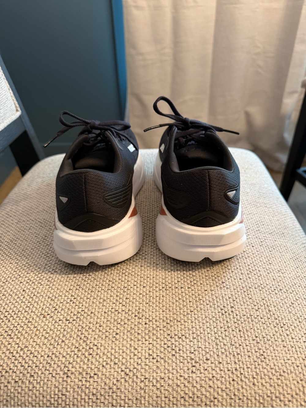 Brooks Women’s Black Running Shoes with Rose Accent - Picture 5 of 7